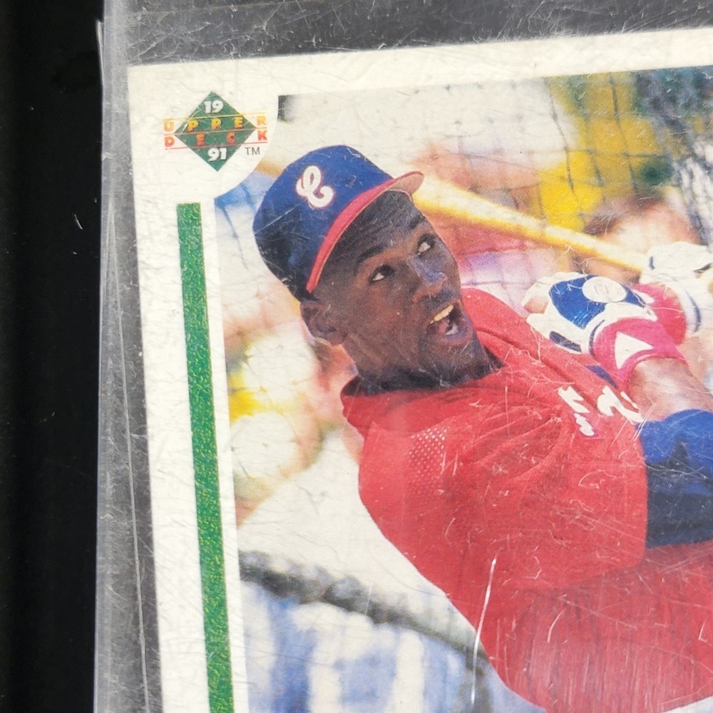 1990 Upper Deck #SP1 Michael Jordan RC Rookie Chicago White Sox In Slab PICS! - Picture 2 of 10